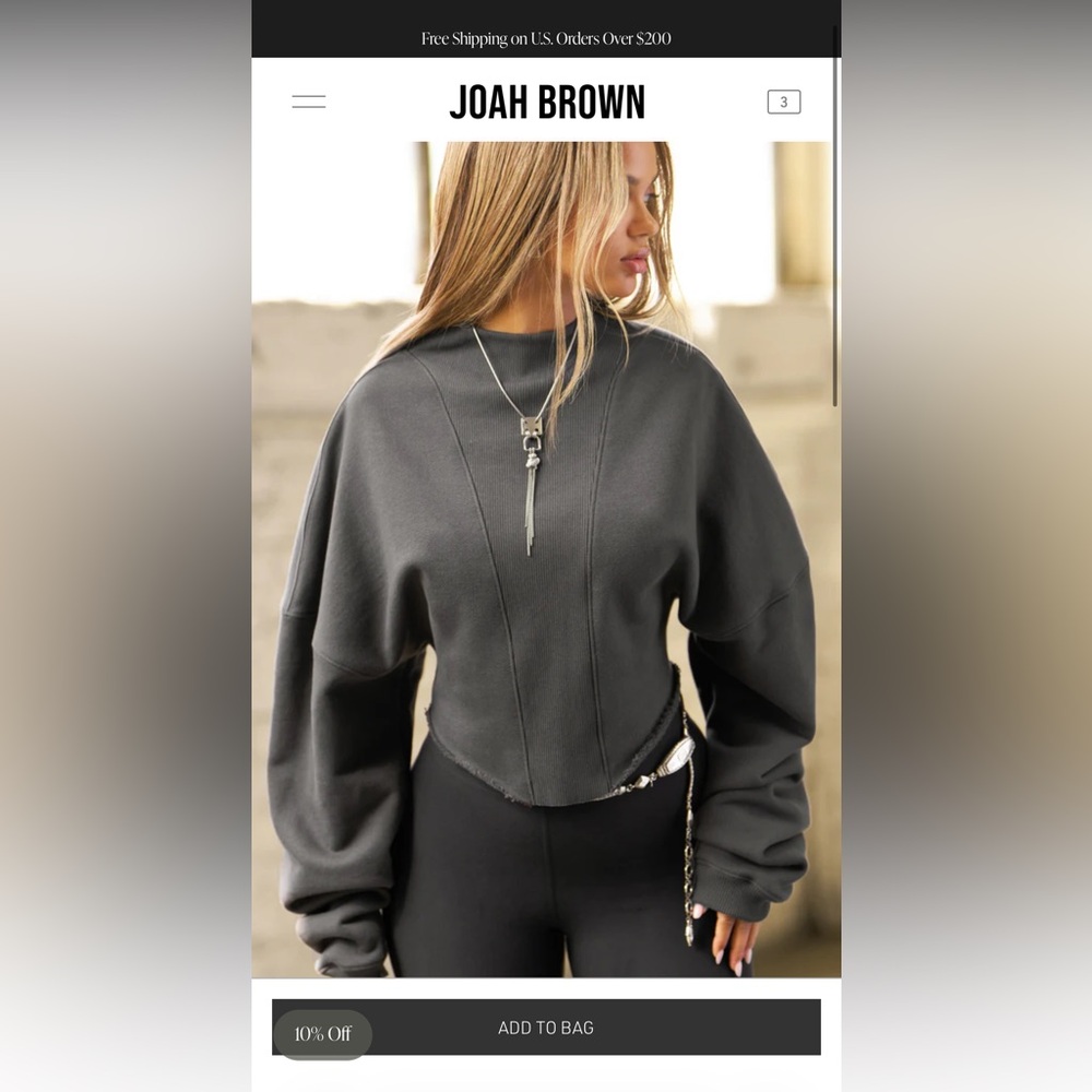 Joah Brown DOLMAN PULLOVER